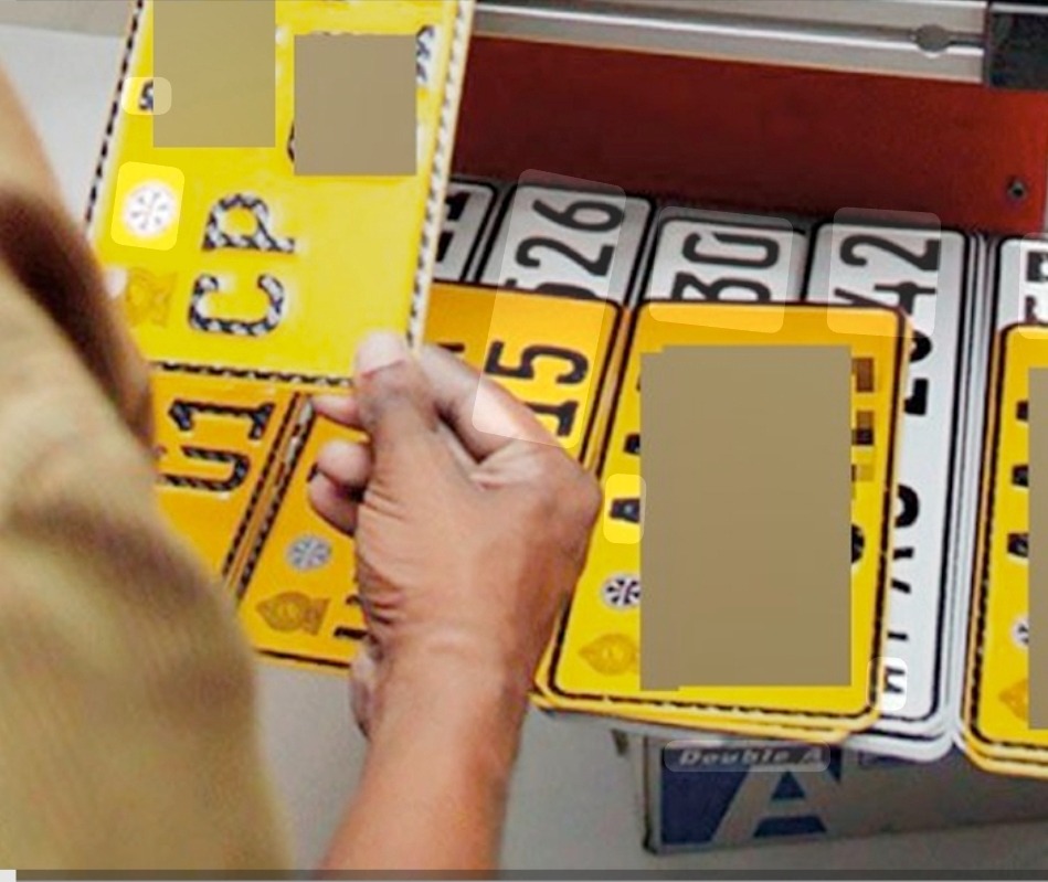නව වාහන අංක තහඩු මැයි අග සිට 
