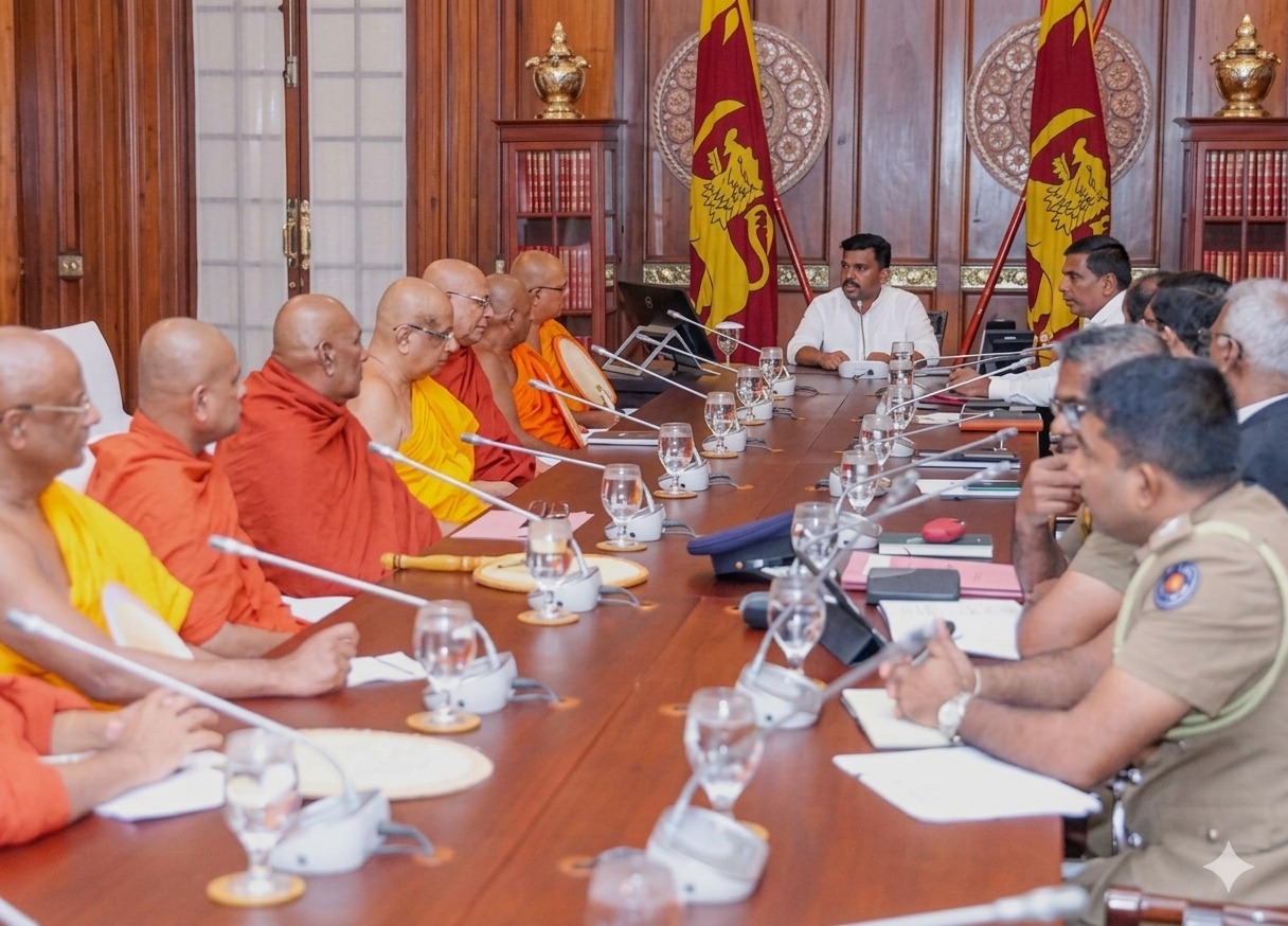 මත්ද්‍රව්‍ය සිද්ධියෙන් පසු ජනපති සහ මහා සංඝරත්නය අතර හමුවක්