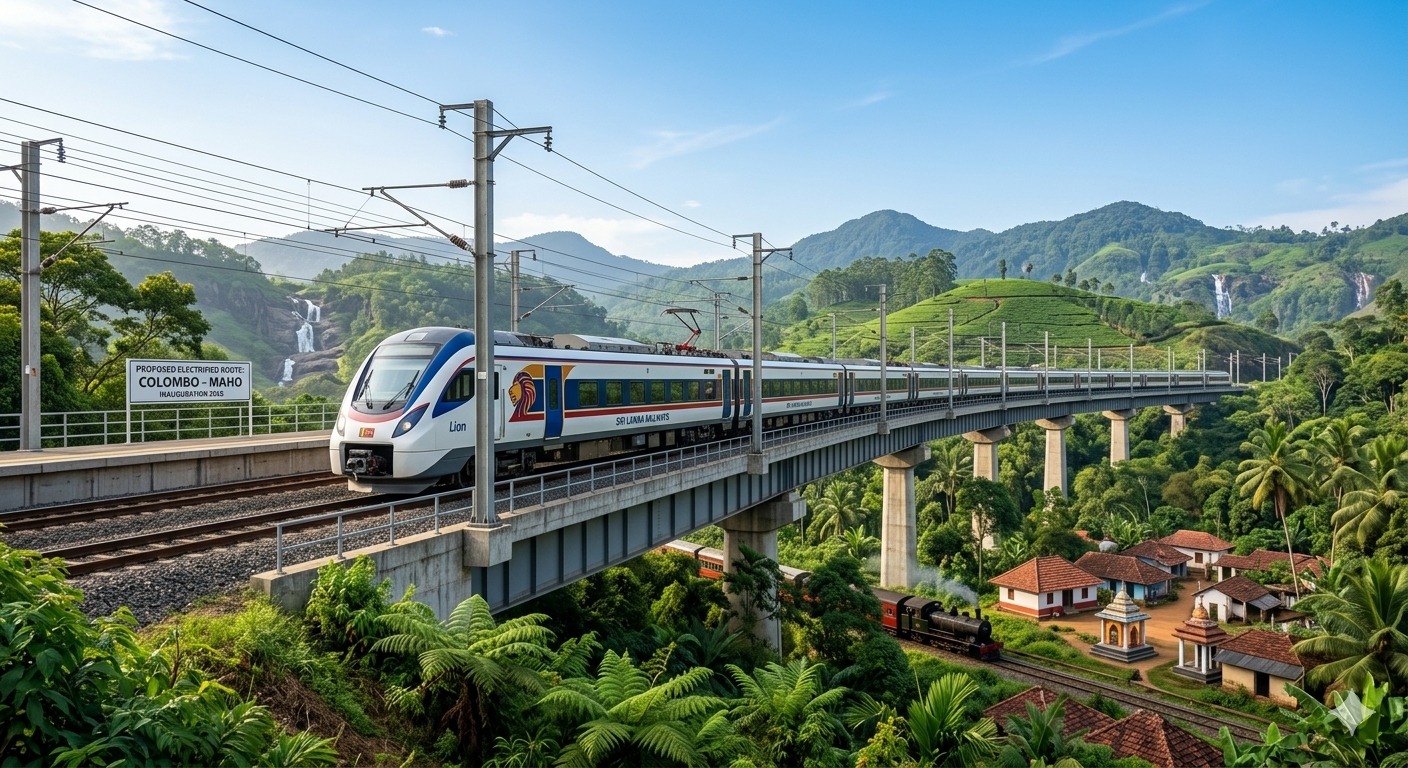 විදුලි දුම්රි ව්‍යාපෘතිය ලබන වසරේ ආරම්භ කිරීමට සැලසුම්