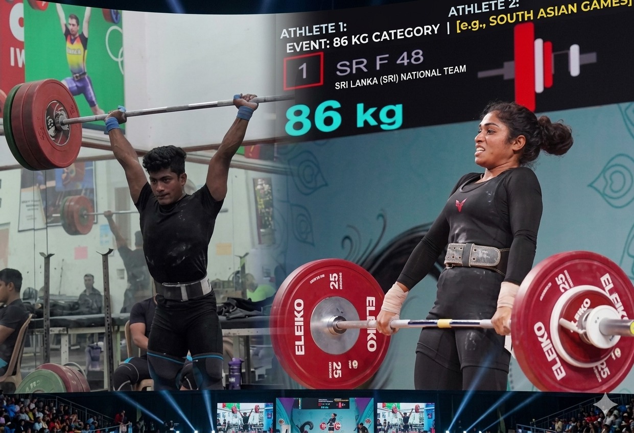 පොදු රාජ්‍ය මණ්ඩලීය බර ඉසිලීමේ  ඉසව්වට ශ්‍රී ලංකා ක්‍රීඩකයින් සුදුසුකම් ලබයි 