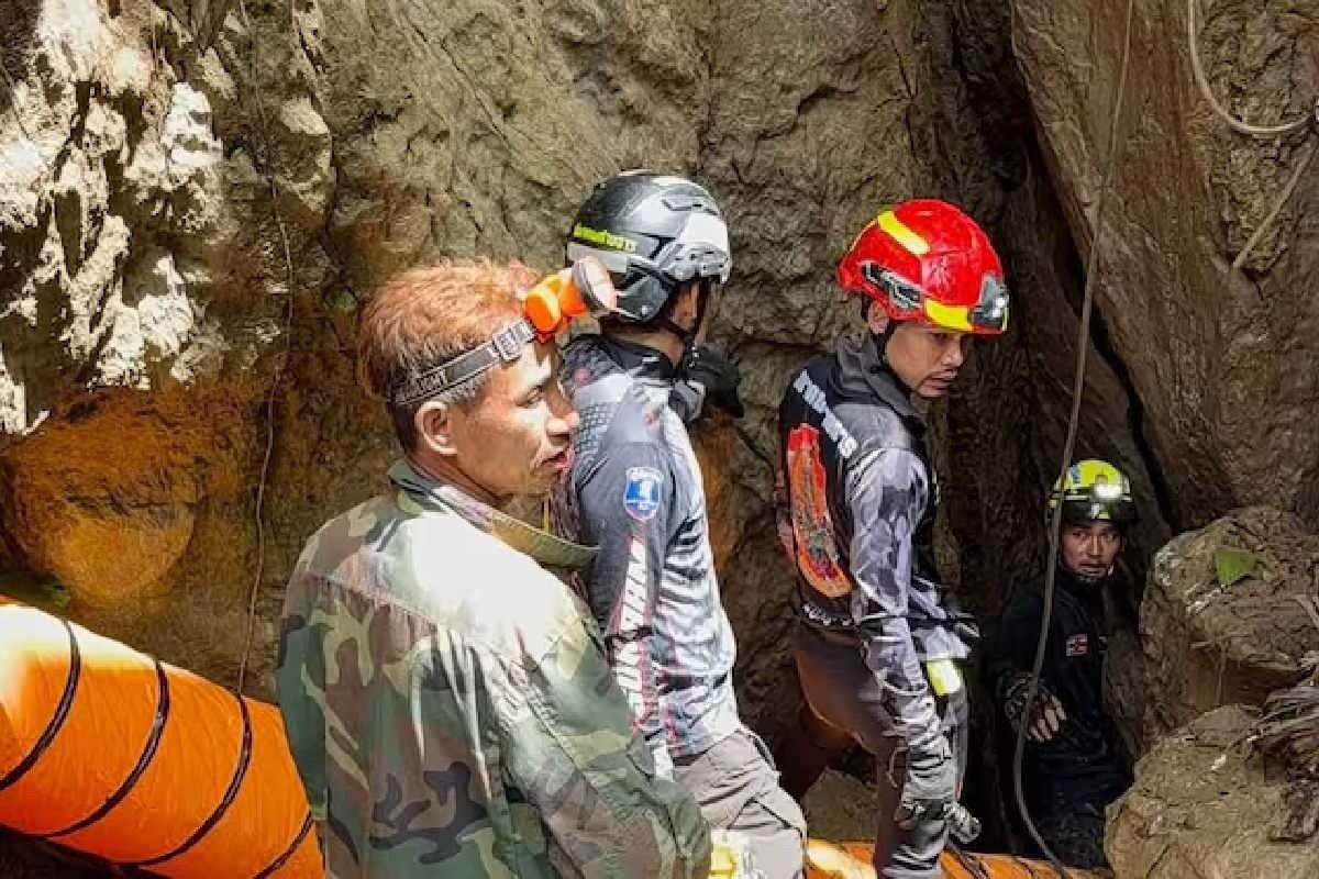 ලාඕස් ගුහාවක සිරවූ 7 දෙනා බේරාගැනීමට දැඩි මෙහෙයුමක්