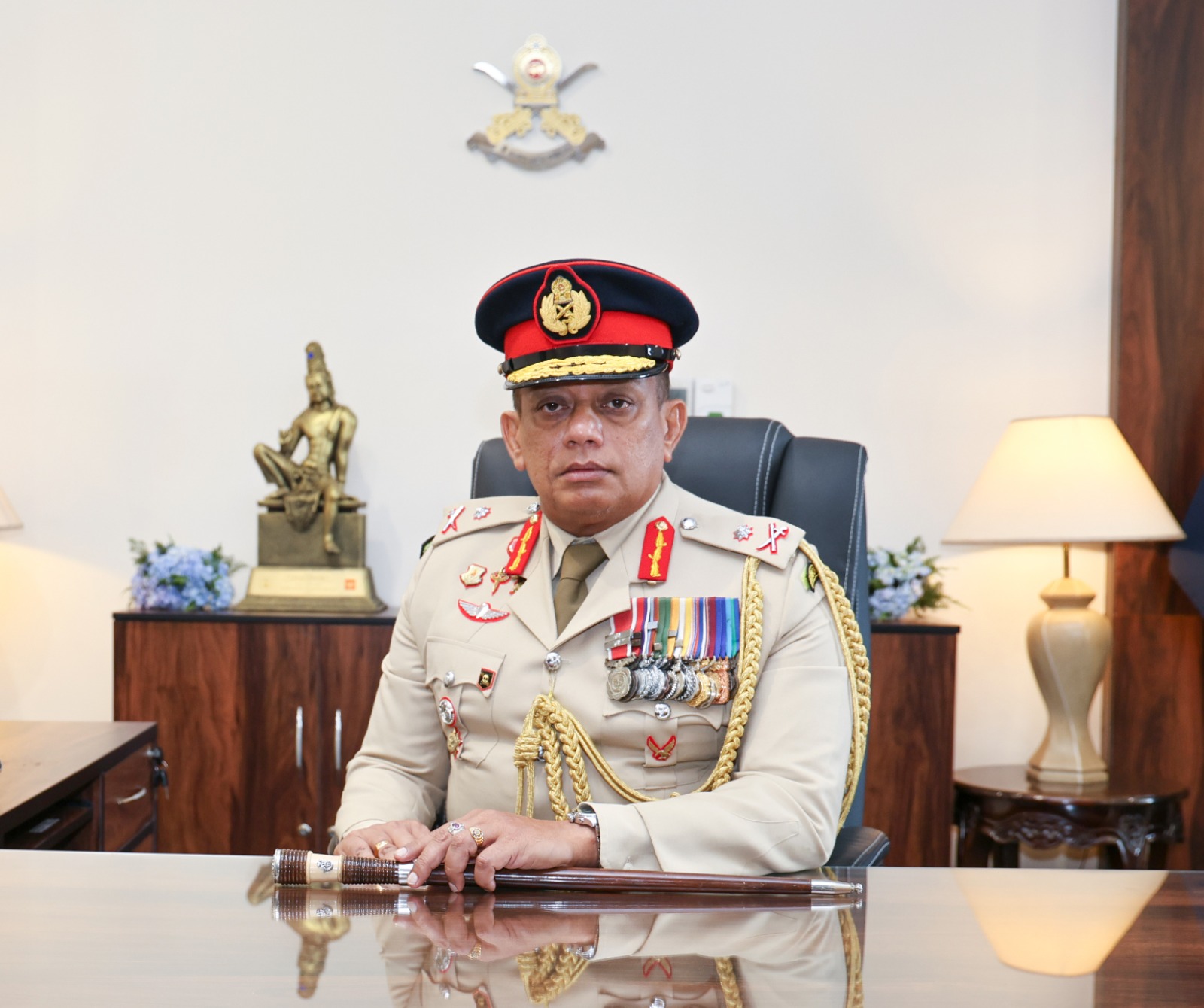 ශ්‍රී ලංකා යුද්ධ හමුදාවේ නව මාණ්ඩලික ප්‍රධාන පත්කෙරේ